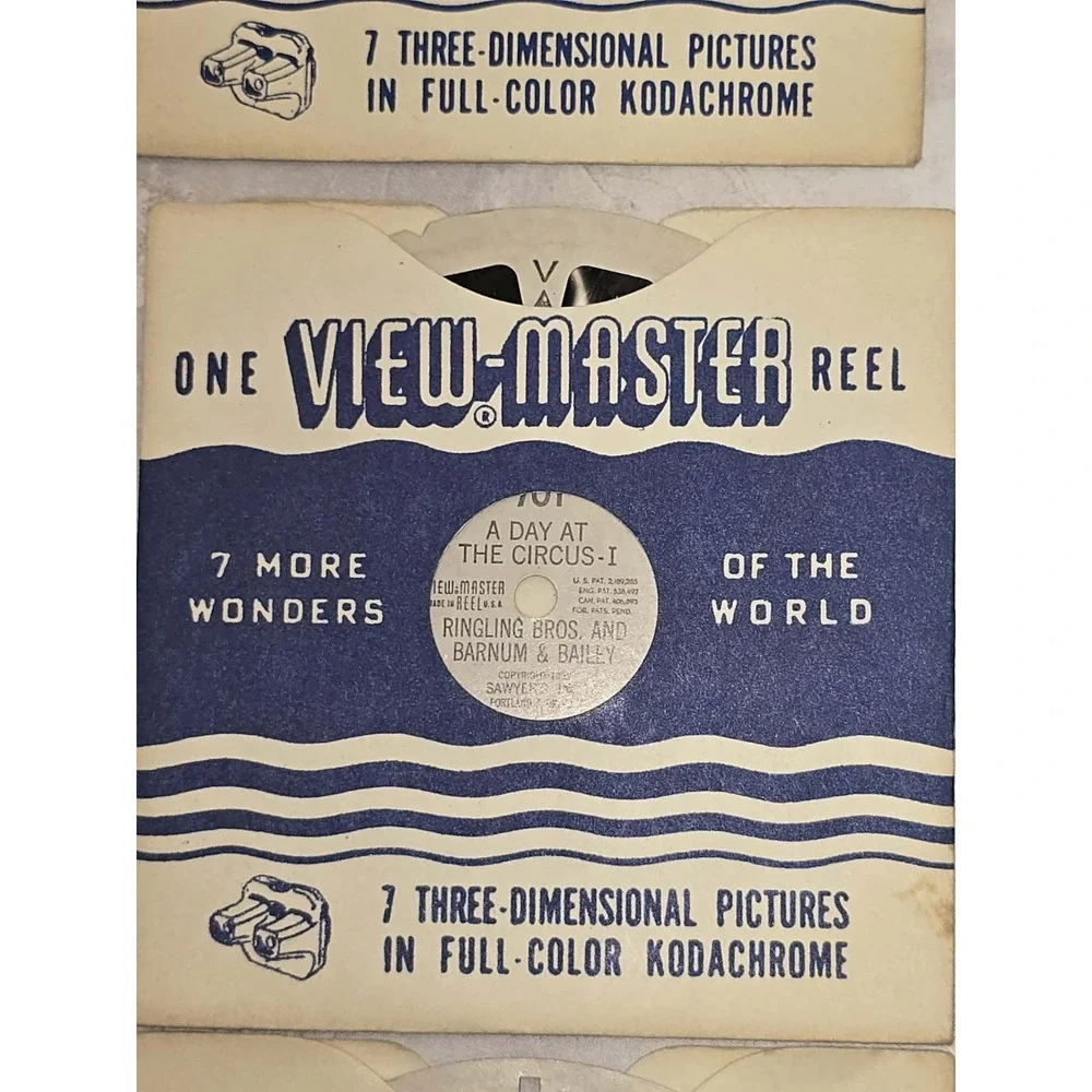 Sawyer's View-Master Stereoscope + Reels Lot‎ GUC Vintage Retro Toy 📷 1940s-50s